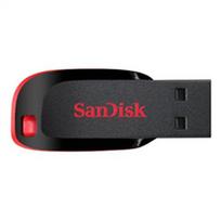 usb 16gb - SanDisk Cruzer Blade 32GB Black (Juodas) - 5 nuotrauka