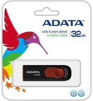 usb raktas 2gb - ADATA Classic C008 32GB Red (Raudonas) - 6 nuotrauka