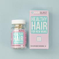  HairBurst maisto papildas plaukams moterims po gimdymo, 30 kapsulių