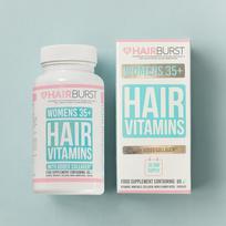  HairBurst maisto papildai plaukams moterims 35+, 60 kapsulių