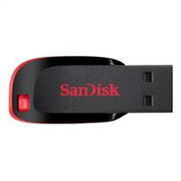 usb 16gb - SanDisk Cruzer Blade 16GB Black (Juodas) - 2 nuotrauka
