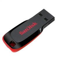 usb 16gb - SanDisk Cruzer Blade 16GB Black (Juodas) - 3 nuotrauka