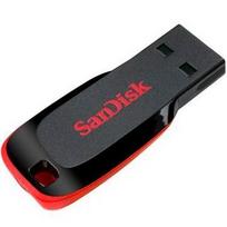 usb 16gb - SanDisk Cruzer Blade 16GB Black (Juodas) - 4 nuotrauka