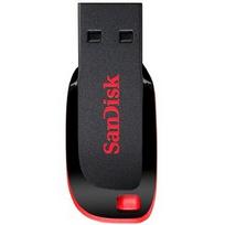 usb 16gb - SanDisk Cruzer Blade 16GB Black (Juodas) - 5 nuotrauka