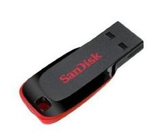 usb 16gb - SanDisk Cruzer Blade 16GB Black (Juodas) - 6 nuotrauka
