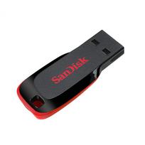 usb 16gb - SanDisk Cruzer Blade 16GB Black (Juodas) - 7 nuotrauka