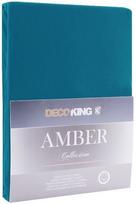 Paklodė DecoKing Amber Blue Sapphire, 240x220 cm, su guma