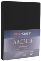 Paklodė DecoKing Amber Black, 240x200 cm, su guma