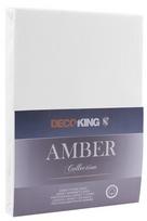 Paklodė DecoKing Amber White, 240x200 cm, su guma
