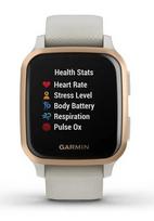 garmin venu sq music - GARMIN Venu Sq Music, Light Sand/Rose Gold (Auksinis) - 2 nuotrauka