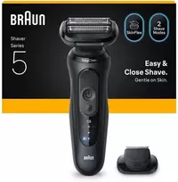 barzdaskutes - Braun Series 5 52-N1200S juodas (Black) - 1 nuotrauka