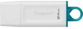 usb kingston datatraveler - Kingston DataTraveler Exodia 64GB White (Baltas) - 1 nuotrauka