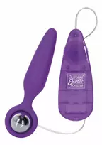 Analinis kaištis California Exotic Booty Glider, violetinis