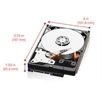 radijas digital - Western Digital Red 2TB IntelliPower SATA3 64MB WD20EFRX - 7 nuotrauka