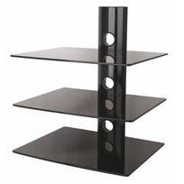 dvd stovas - Televizoriaus laikiklis ART Triple Wall Shelf for DVD/Tuner OEM - 3 nuotrauka