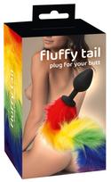 You2Toys Fluffy Tail Rainbow Analinis kaištis