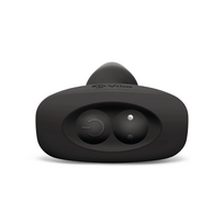 vibro zaislai - B-Vibe rimming Plug Black Analinis kaištis - 2 nuotrauka