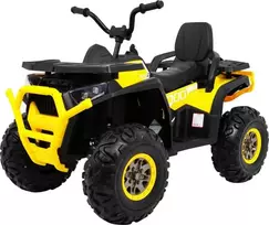vaikiskas elektrinis keturratis - Ramiz Vaikiškas elektrinis keturratis ATV Desert, Geltona (Yellow) - 1 nuotrauka