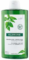 Klorane A La Ortiga Bio sebumą reguliuojantis šampūnas riebiems plaukams 400 ml