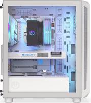 mini pc kompiuteris - ENDORFY ARX 500 ARGB Baltas (White) - 1 nuotrauka