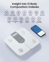 smart scale renpho - RENPHO Elis 1C Baltos (White) - 1 nuotrauka