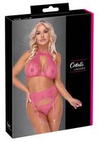 Cottelli lingerie Bra Suspender Set L/XL Seksuali liemenėlė