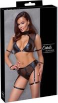 moto xl - Bondage Top and Briefs black xl Seksuali liemenėlė - 1 nuotrauka