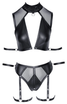 moto xl - Bondage Top and Briefs black xl Seksuali liemenėlė - 2 nuotrauka