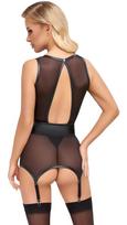 permatoma liemenele - Cottelli lingerie Basque and String M Seksuali liemenėlė - 6 nuotrauka