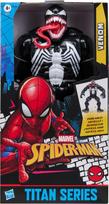spider man figures - Hasbro Spider-Man Titan Series Venom veiksmo figūrėlė, 30,5 cm, Juoda (Black) - 1 nuotrauka