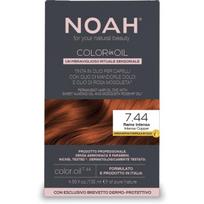 Noah Color In Oil 7.44 Intensyvus varinis (Intense Copper) aliejiniai plaukų dažai 135 ml