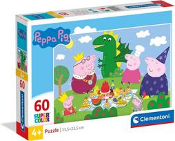 Clementoni dėlionė Peppa Pig 26204, 60 vnt.