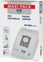 dulkiu maiselis electrolux - Dulkių siurblio maišelis K&M EP FC8021, 12 vnt. - 1 nuotrauka