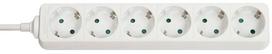 prailgintuvas 1 m - LINDY 73102 Prailgintuvas 1.4 m 6 lizdų Baltas (White) - 1 nuotrauka