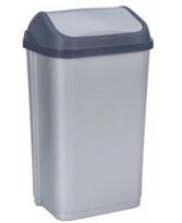 senukai siuksliadeze - Šiukšliadėžė Keeeper 10308160, 50 l, pilka (Grey) - 1 nuotrauka