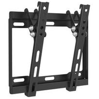 sieninis tv stovas - Cabletech UCH0153 TV laikiklis 23-42", pakreipiamas, Juodas (Black) - 1 nuotrauka