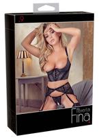 Abierta Fina Shelf Bra Set 75B/S Seksuali liemenėlė