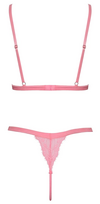 seksualus apatinis trikotazas - Fantasy by Cottelli Bra Set Fantasy L/XL Seksuali liemenėlė - 2 nuotrauka