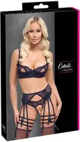 Cottelli lingerie Bra Suspender Set 85C/L Seksuali liemenėlė