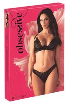 Obsessive obs Bra black XL/2XL Seksuali liemenėlė