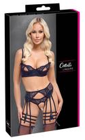Cottelli lingerie Bra Suspender Set 80C/M Seksuali liemenėlė