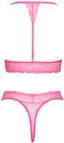 seksualus apatinis trikotazas - Fantasy by Cottelli Bra Set Fantasy S/M Seksuali liemenėlė - 2 nuotrauka