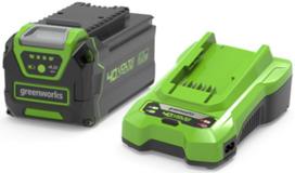 Greenworks GSK40B4, 40 V, 4 Ah, Li-ion