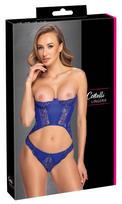 Cottelli lingerie Corset blue L glaustinukė