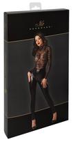 kombinezonas moterims - Noir Jumpsuit Lace L glaustinukė - 1 nuotrauka