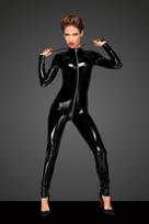 kombinezonas moterims - Noir Jumpsuit Zip L glaustinukė - 1 nuotrauka