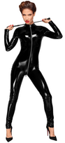 kombinezonas moterims - Noir Jumpsuit Zip L glaustinukė - 5 nuotrauka