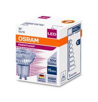 lempute osram gu10 - Osram LED PAR16 GU10 3.6 W 350 lm 4000K Skaidri (Clear) - 1 nuotrauka