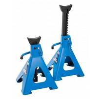 atraminis stovas - HOGERT HT8G063 Automobilio atraminiai stovai 3T 300-444mm, 2 vnt. Mėlyna (Blue) - 1 nuotrauka