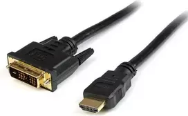 hdmi 5m - StarTech HDMI į DVI-D kabelis HDDVIMM5M 5m Juodas (Black) - 1 nuotrauka